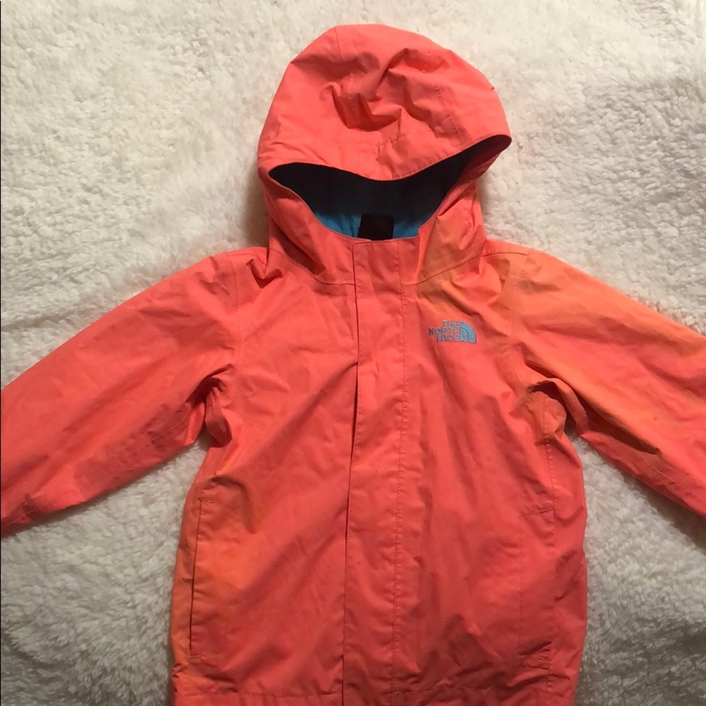 North face girls wind breaker
